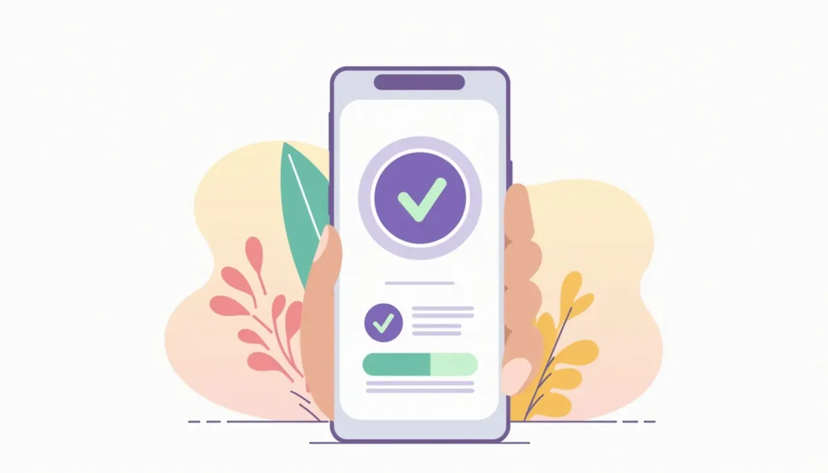 5 Local Seo Tips You Can Finish This Month (With A Check For Each) 4 Phone with a fast loading page and green check