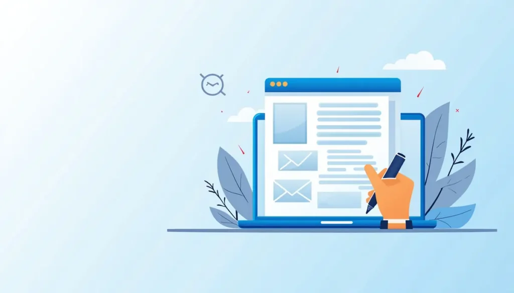 Illustration for Landing Page Copy Structure: What to Write in Each Section
