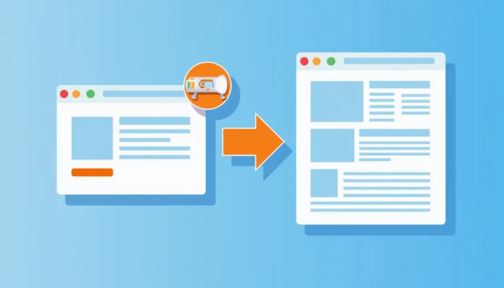 Illustration for Landing Page vs Homepage for Google Ads Traffic