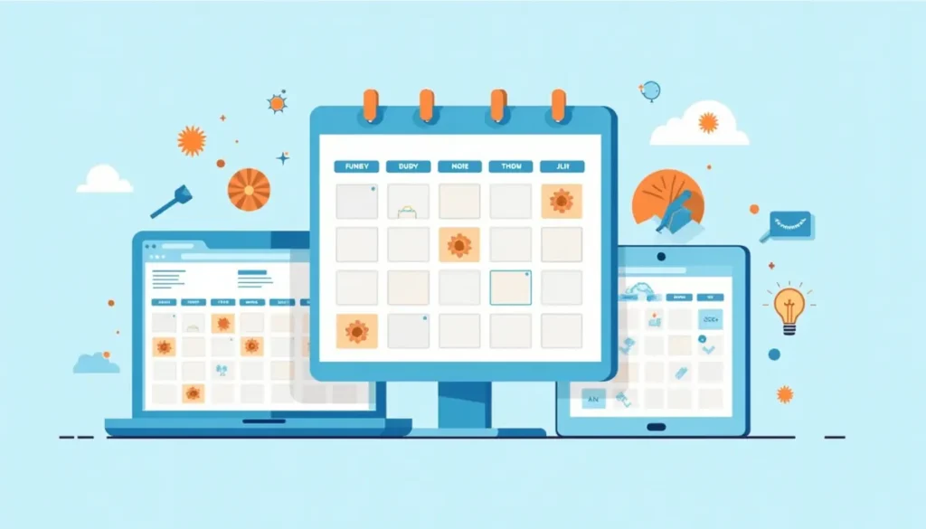 Illustration for Seasonal Marketing Calendar for Home Service Businesses (Month by Month)