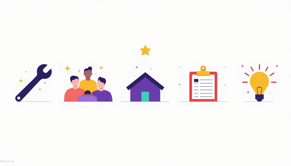 Video Marketing For Small Business: 7 Videos To Film First 2 Illustration of a seven-frame storyboard for business videos
