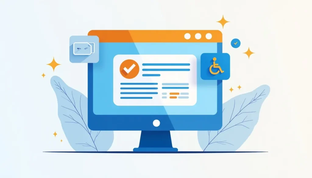 Illustration for Website Accessibility for Small Business: 12 Basics to Check Today