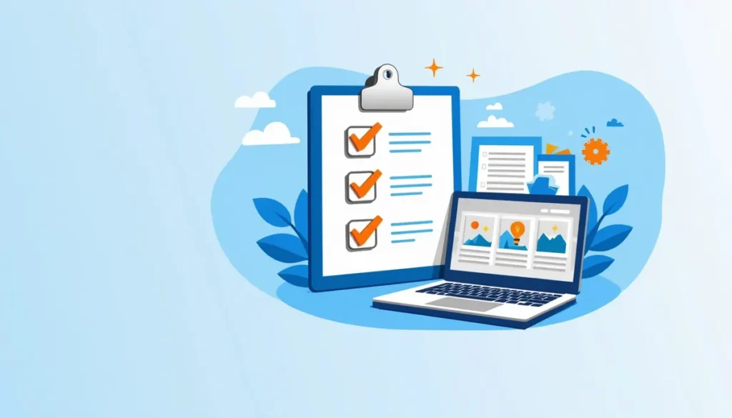 Illustration for What You Need Before Building a Website: A Content Checklist